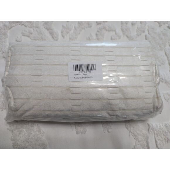 ✨ 4pc Volcanics Corduroy Beige Striped Pillow Covers 18x18 Modern Boho Decor - Picture 4 of 9